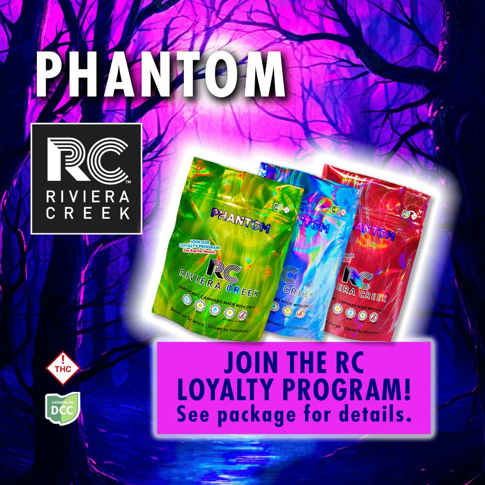 Riviera Creek - Flower - Phantom (I) 2.83g | Shangri-La - Cleveland