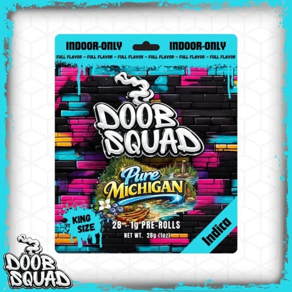 Doob Squad - 28-Pack 1g Prerolls - Pure Michigan