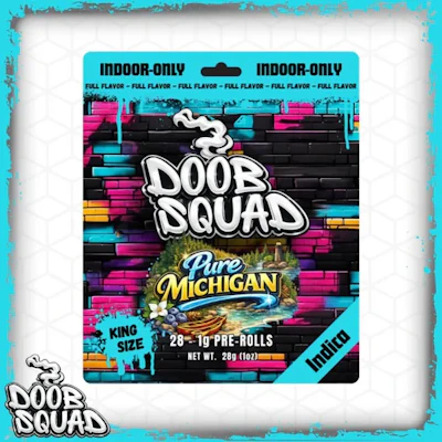 Doob Squad - 28-Pack 1g Prerolls - Pure Michigan - PRE_ROLLS by Doob Squad at King of Budz