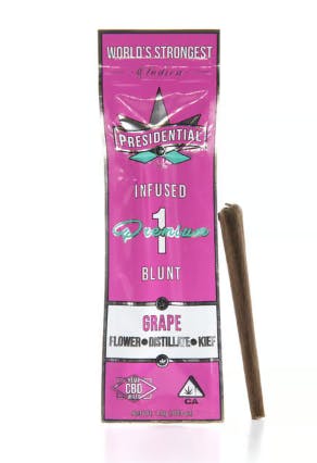 Product: PRESIDENTIAL | GRAPE | MOONROCK | INFUSED BLUNT INDICA