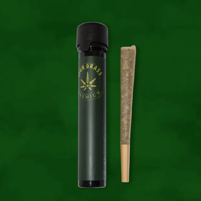 High Grass Farms Premium Pre-Roll Garlic Ice Cream .5g (indica hybrid, singles)