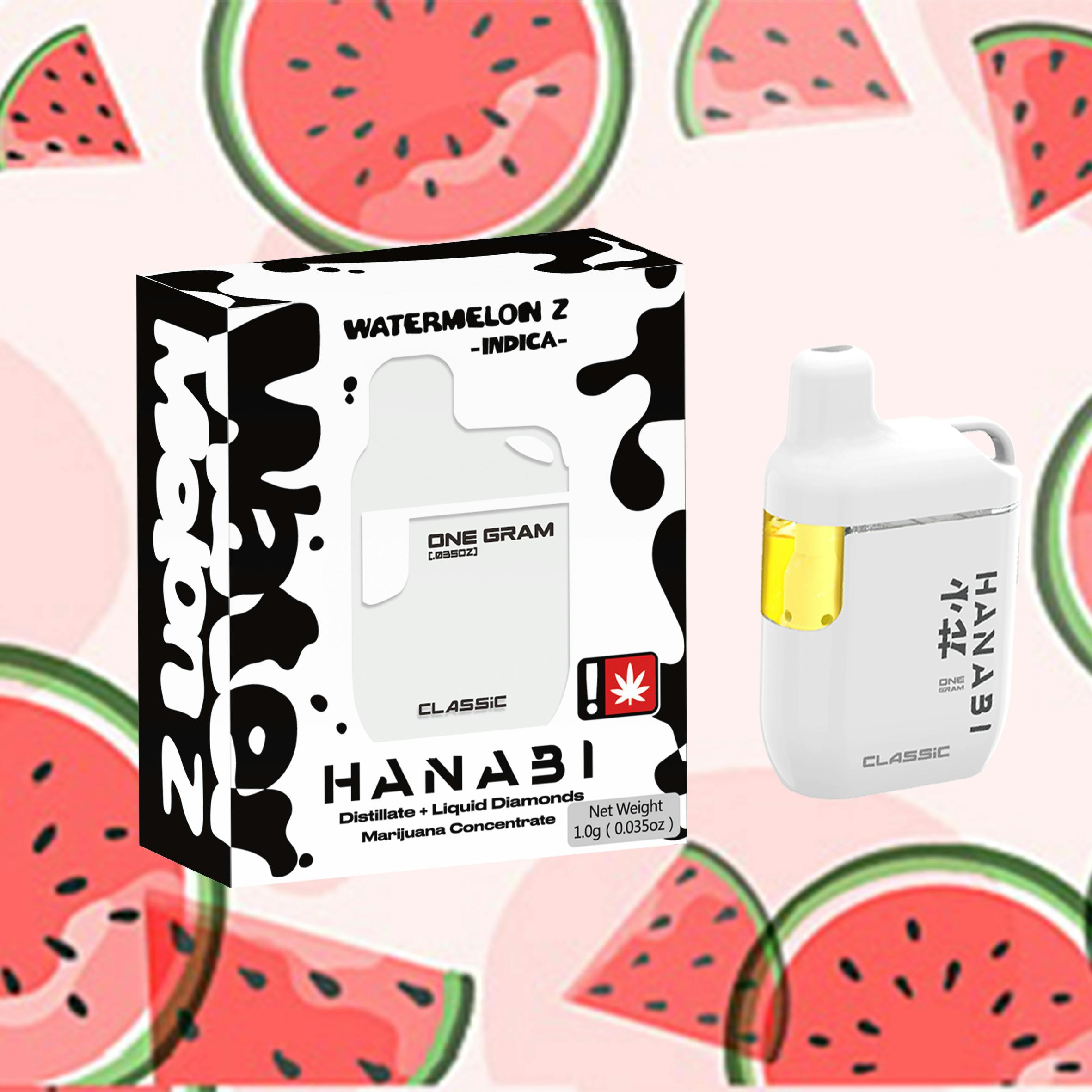 Blended Distilate - Indica - Watermelon Z - AIO - 1g | Nectar