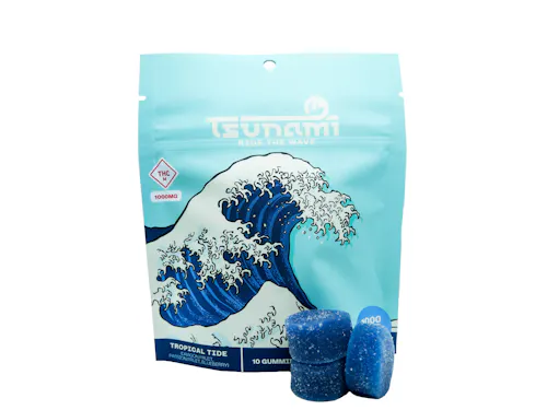 Tsunami | Tropical Tide Gummies | 1000mg-1