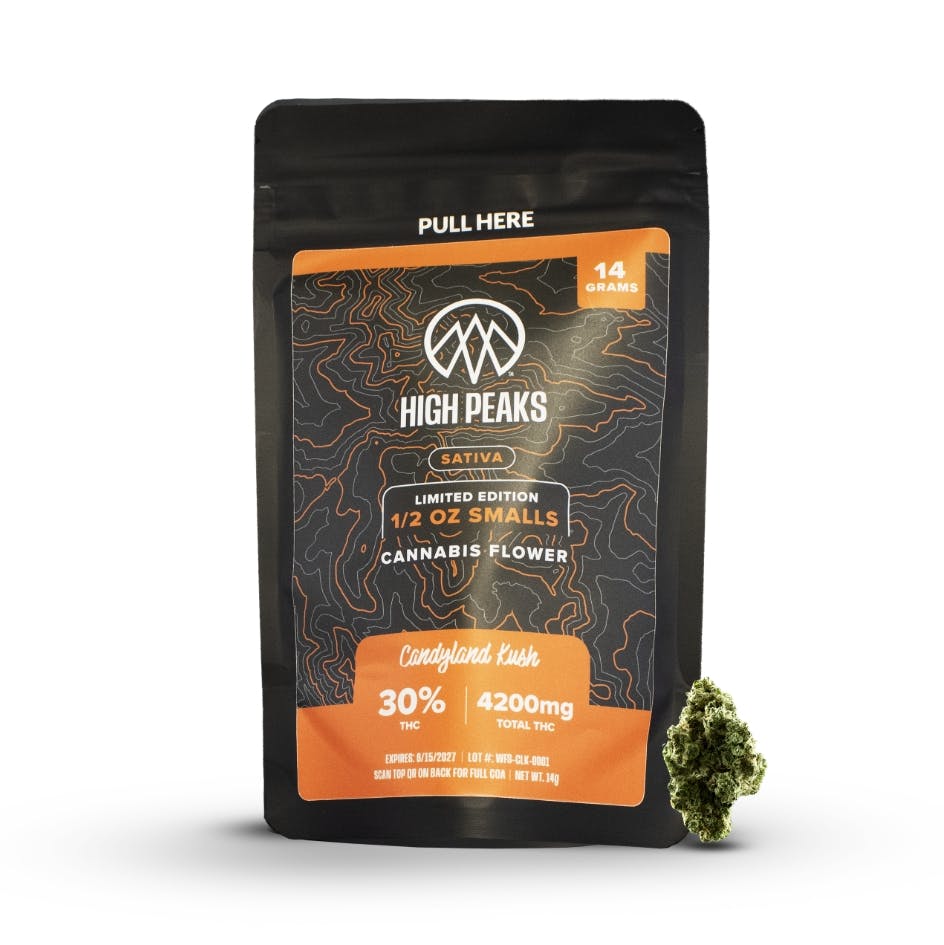 High Peaks | Candyland Kush | Smalls | 14g