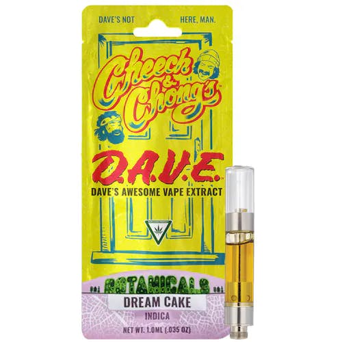 Product: Cheech & Chong | Dream Cake | D.A.V.E Vape Cart Indica