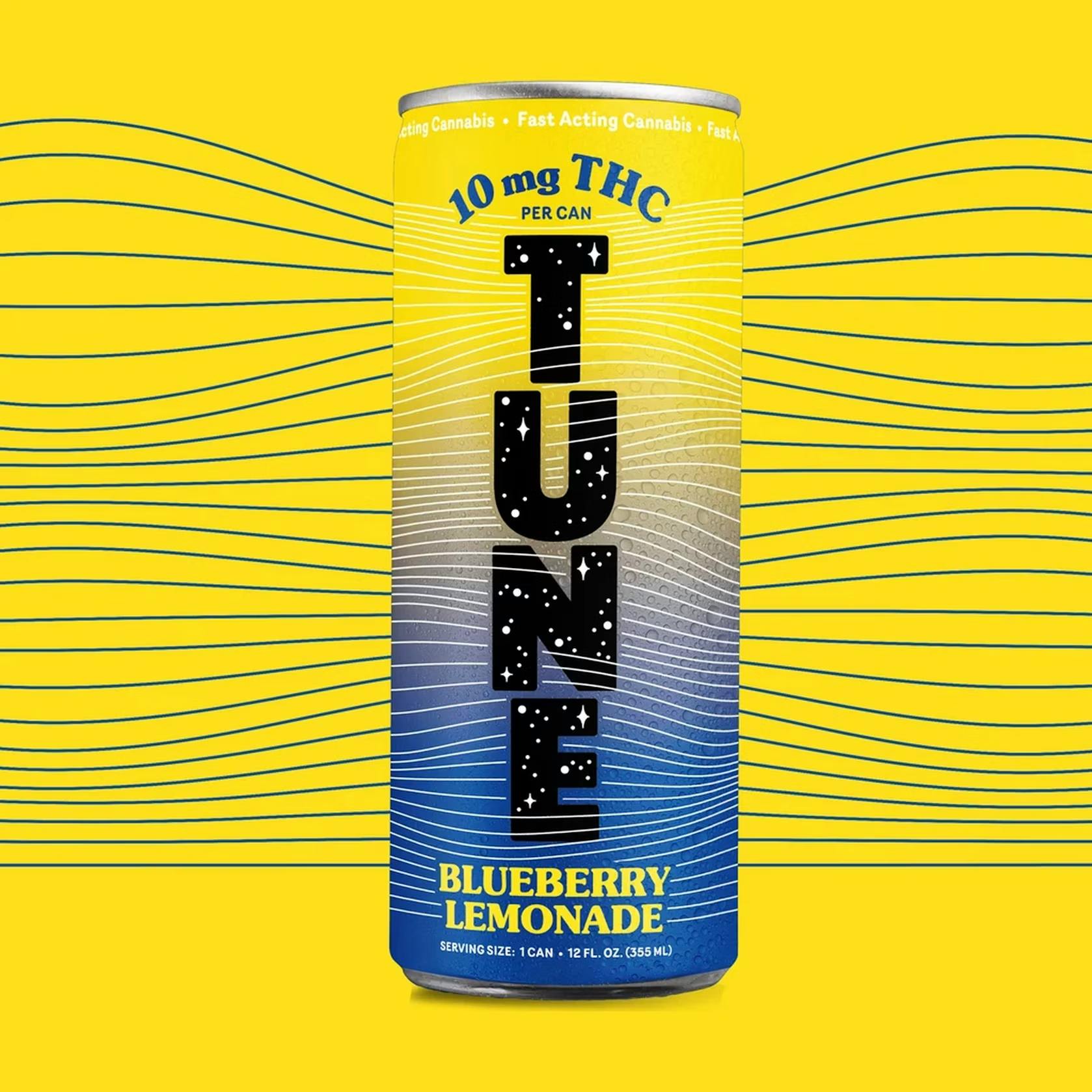 Tune - 10mg THC Infused Beverage - Blueberry Lemonade