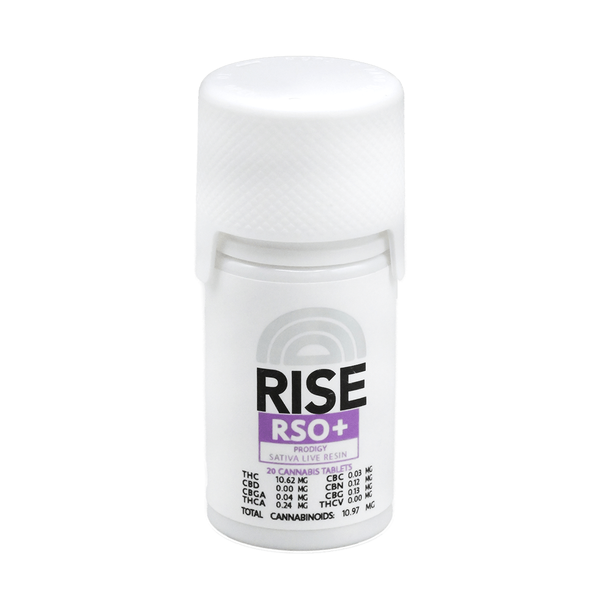 Rise - 200mg RSO Tablets + Live Resin - Prodigy