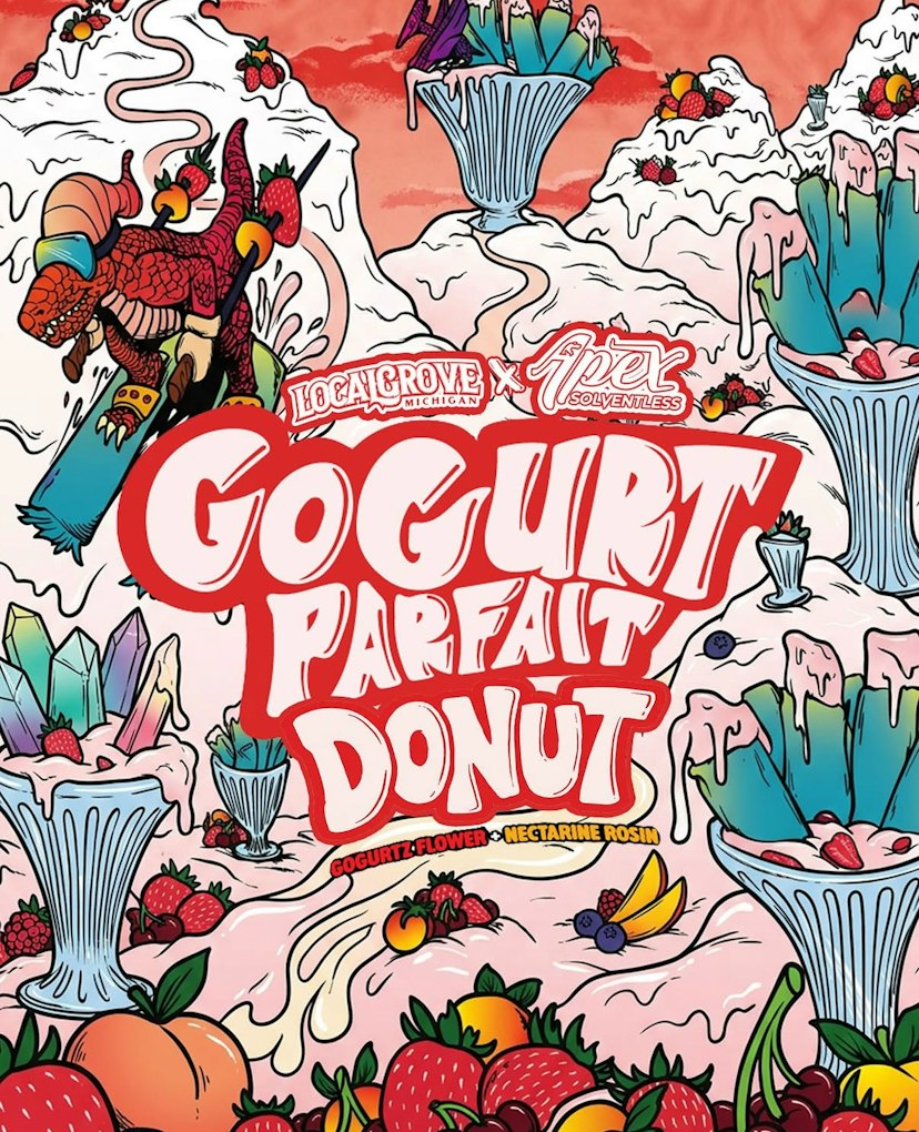 Apex x LocalGrove Rosin Dino Doink | Gogurt Parfait