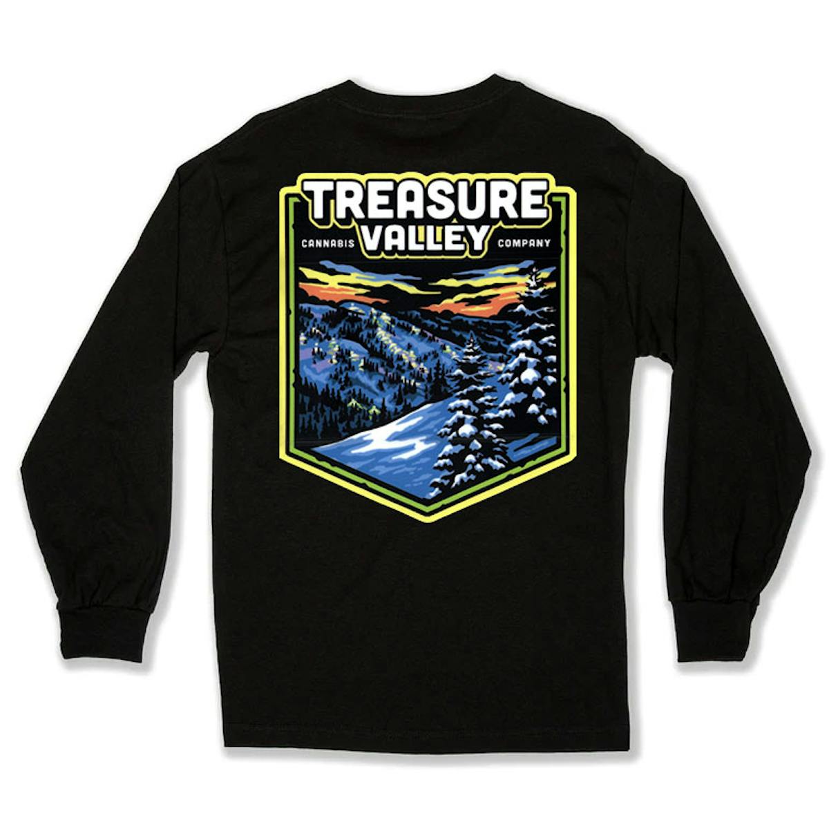 Photo of Bogus Basin L/S Black – 3XL