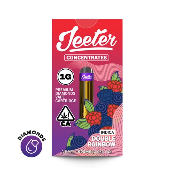 Double Rainbow (I) - 1g Liquid Diamonds Vape Cart- Jeeter
