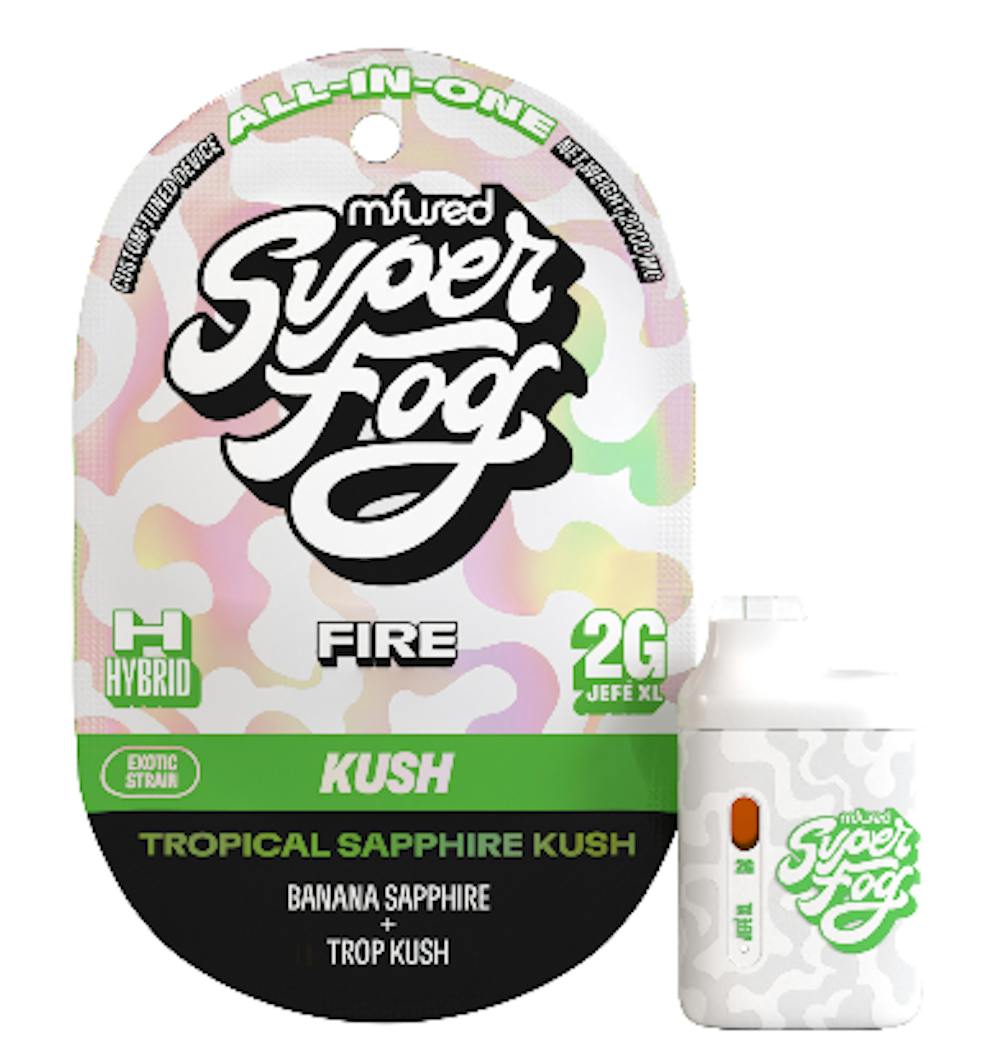 Product Disposable | Tropical Sapphire Kush (H) 2pk | Fire | Mfused