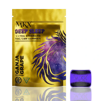 MKX - 200mg Deep Sleep Gummies - Ganja Grape