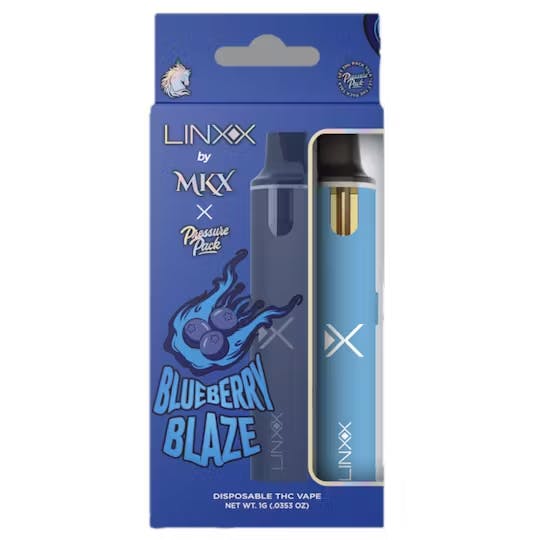 Product: MKX X PRESSURE PACK | BLUEBERRY BLAZE - LINXX DISPOSABLE HYBRID
