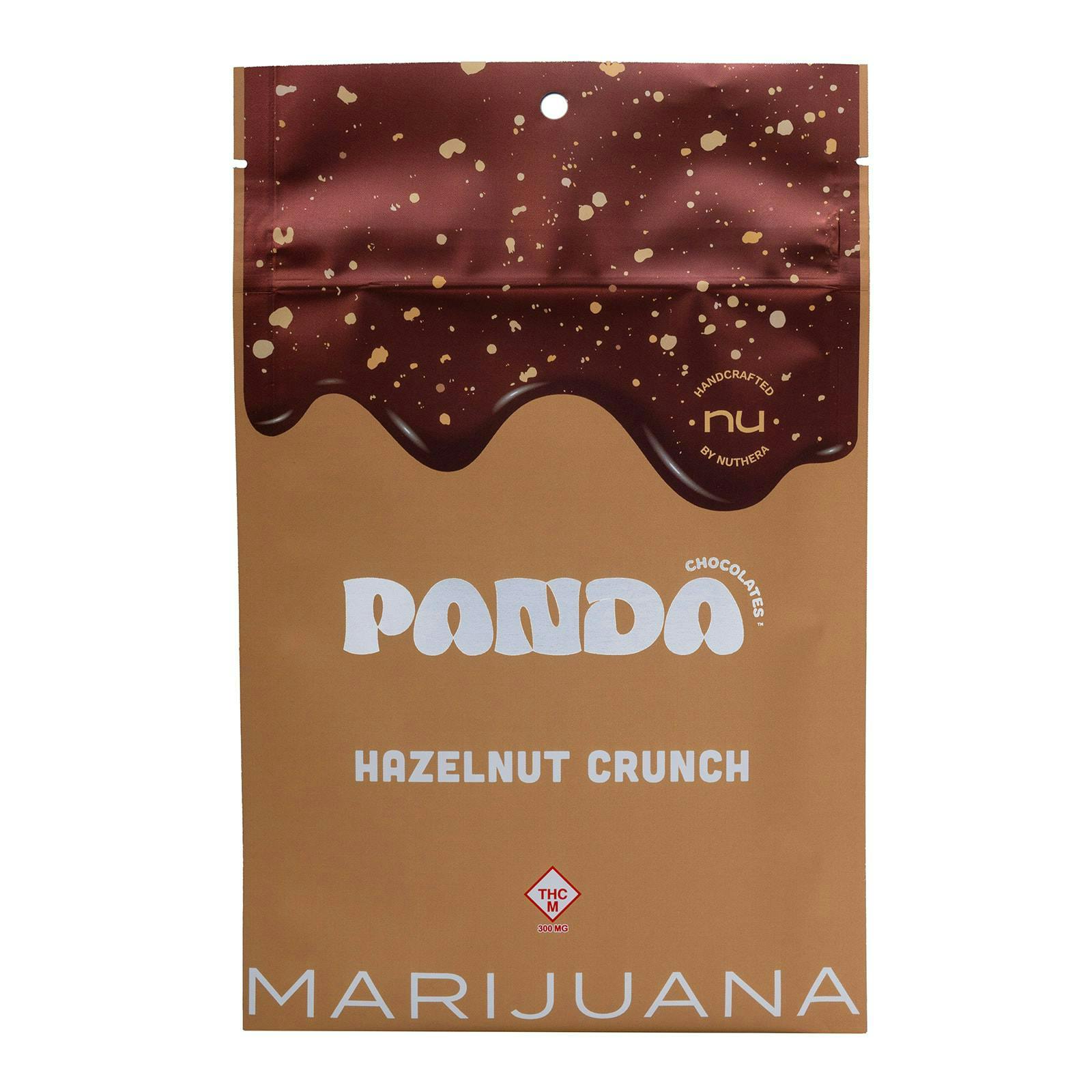 Panda: High-Dose Chocolate | Hazelnut Crunch | 300mg | 10pk