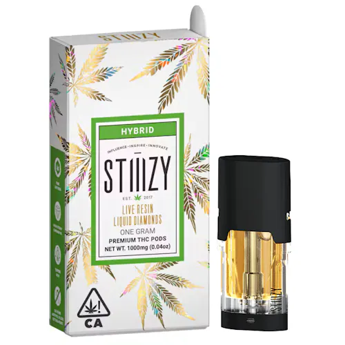 Stiiizy Lemon Cherry Gelato LQD Pod Rec - Exclusive Cannabis Michigan