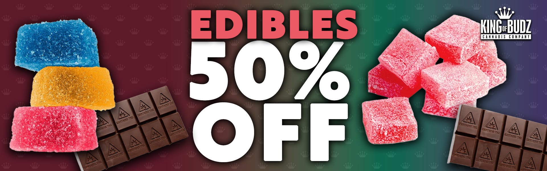 50 Percent Off Edibles