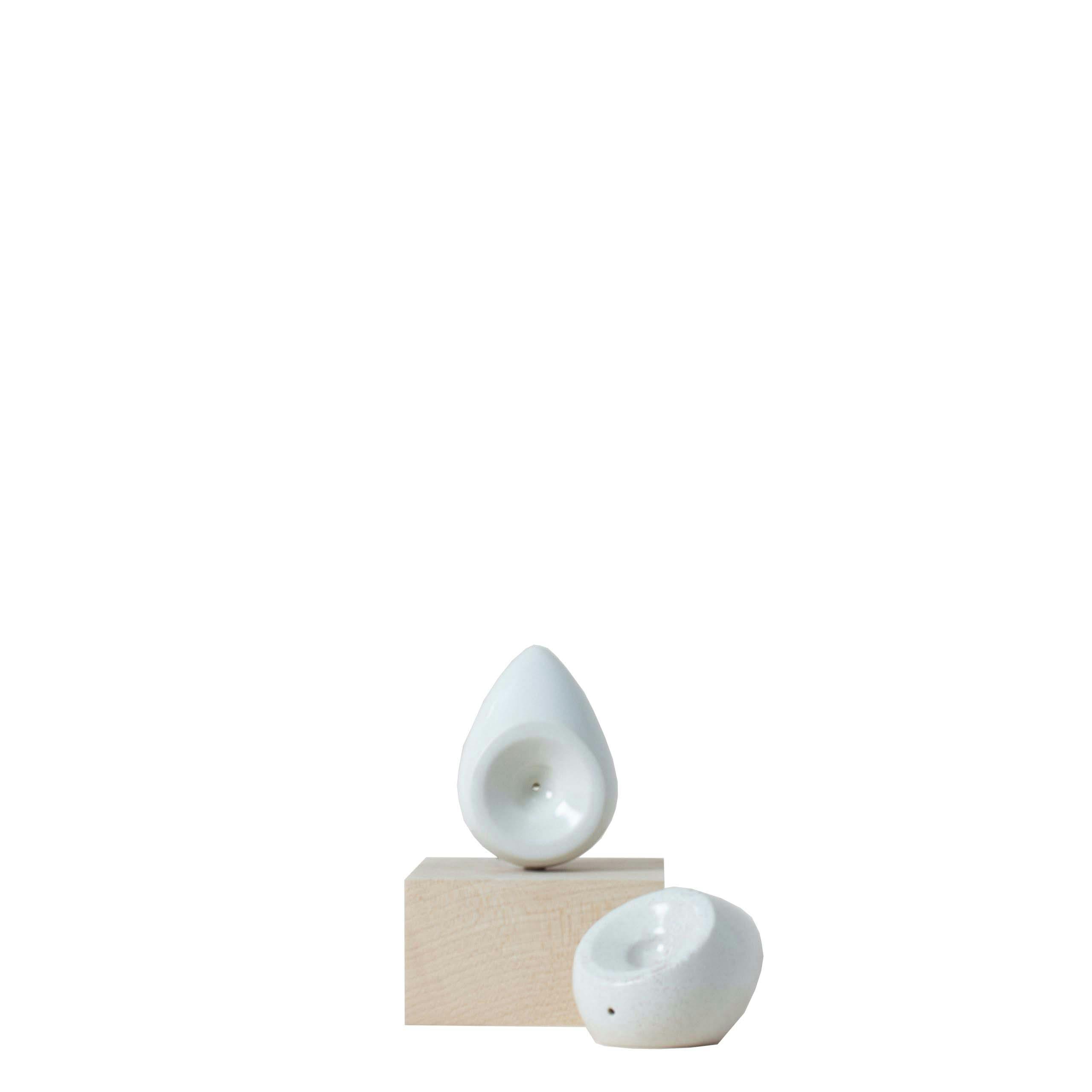 Studio Luto Saint Paul Handpipe | White - ACCESSORIES cannabis product, N/A