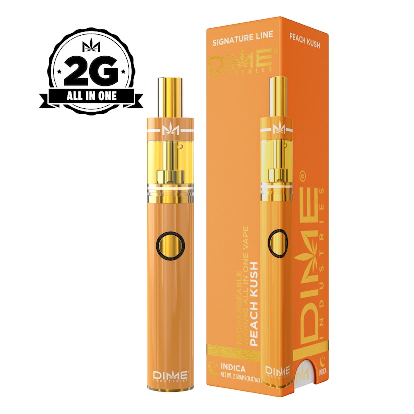 DIME Industries Peach Ice-T Disposable Vape