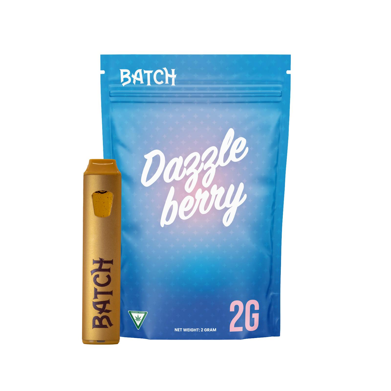 Batch | AIO | Flavors Dazzleberry | 2 g | Vibe New Buffalo