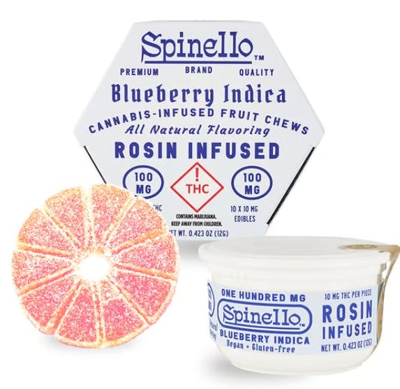 Product CNS Spinello Rosin Gummies - Blueberry 100mg (1pk)