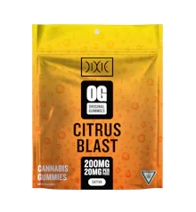 Dixie - 200mg Gummies - Citrus Blast (S)