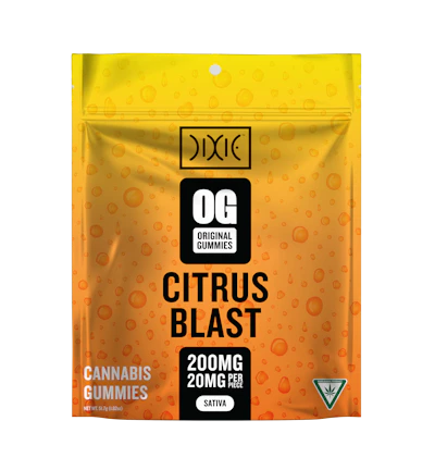 Dixie - 200mg Gummies - Citrus Blast (S)