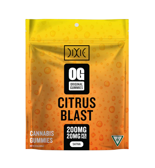 Dixie - 200mg Gummies - Citrus Blast (S)