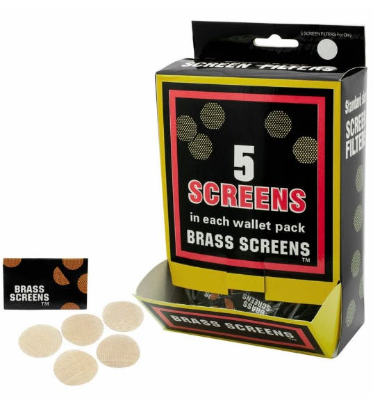 Brass Screens - Packs of 5 | POG Dispensary