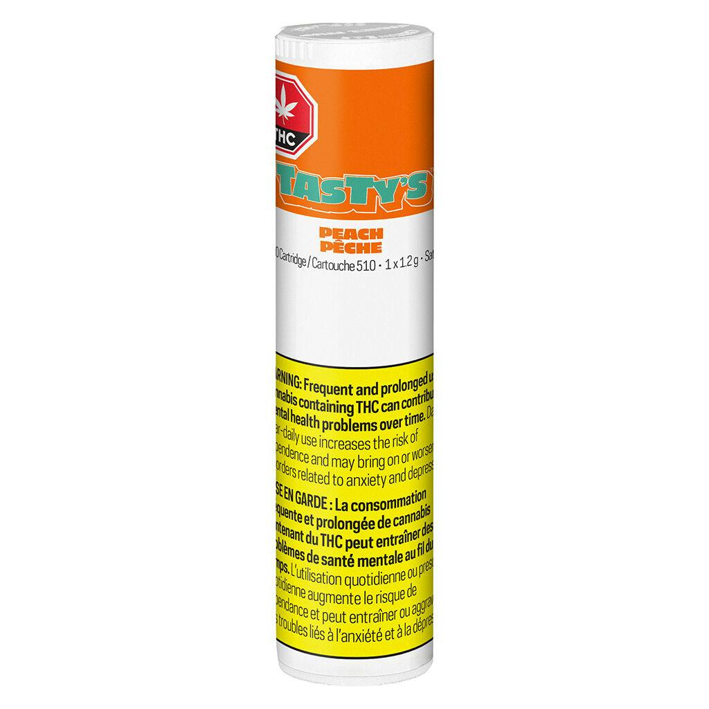 Tasty's - peach 510 thread cartridge