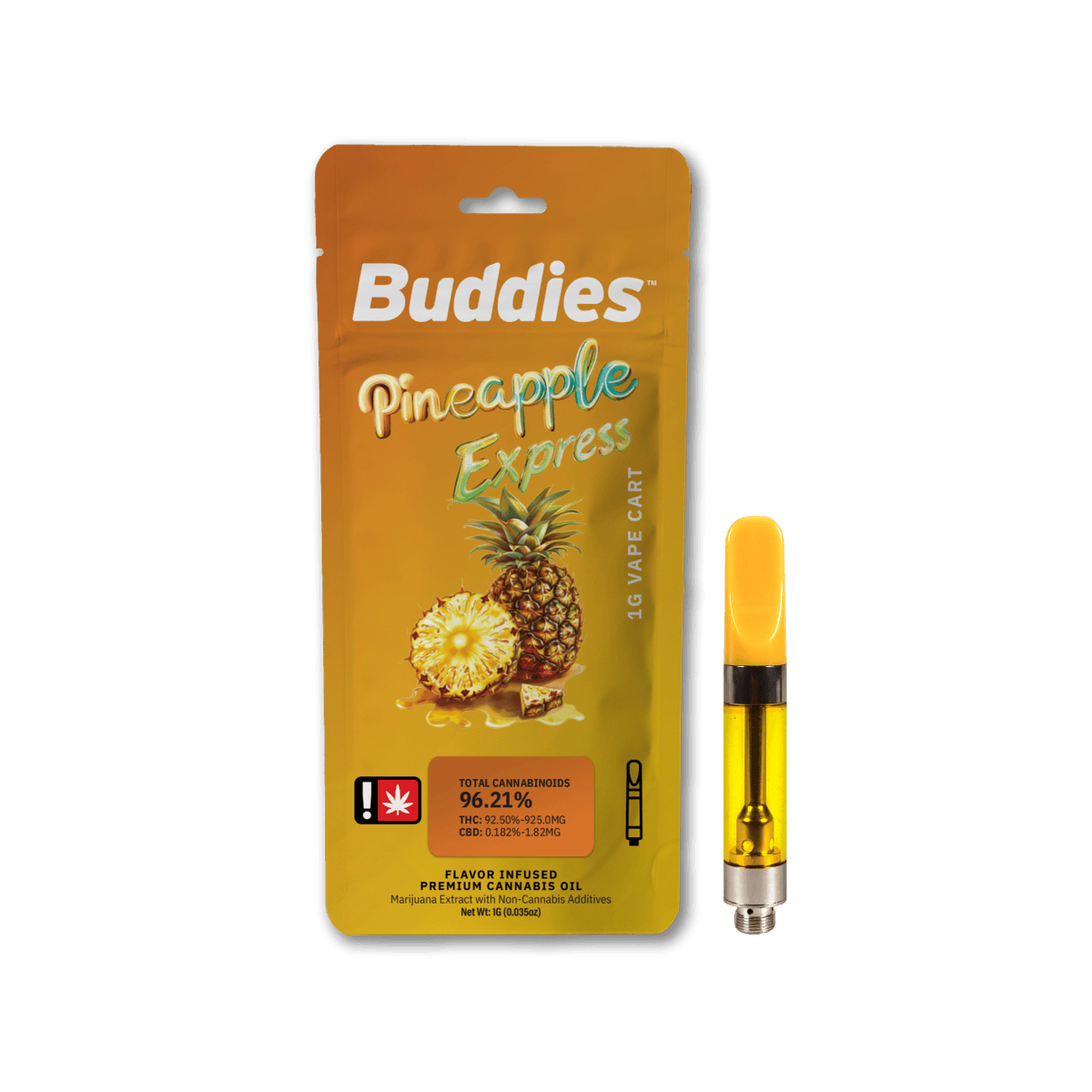 Buddies Flavors - Pineapple Express (H) - Flavored Distillate