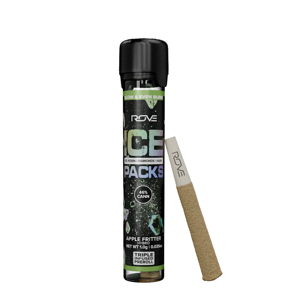 Product Apple Fritter - Infused Ice Packs (Rosin, Hash, and Diamonds) 1g