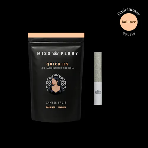 Dantes Fruit & Dantes Fruit | Hash Infused Pre-Roll | .5g-active