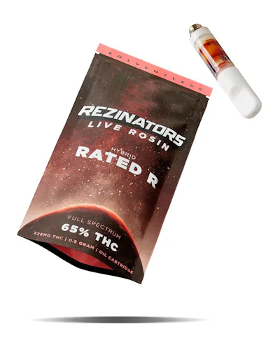 Rated R | Live Rosin 510 Cart | 0.5g-1