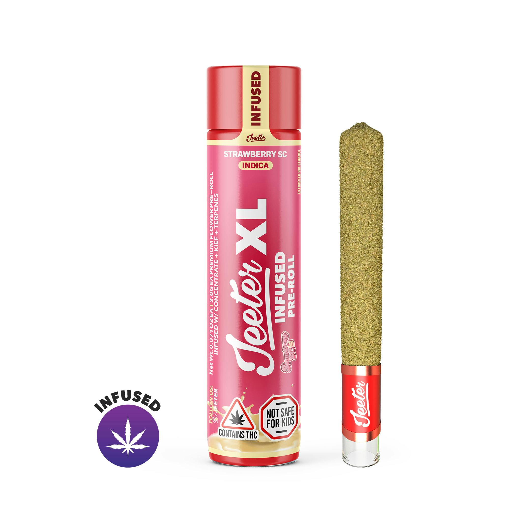 Jeeter Infused Pre-Roll | Strawberry SC | Indica Marijuana For Sale ...