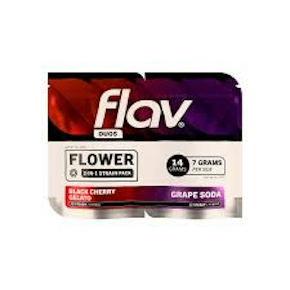 Product Black Cherry Gelato (H) & Grape Soda (I) - Duo Flower Flav