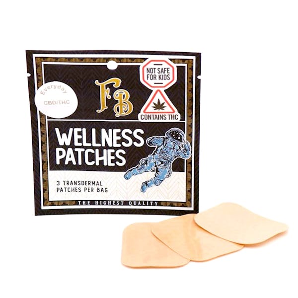 Wellness Patches - 1:1 THC:CBD Transdermal Patches 3pk - Freshly Baked