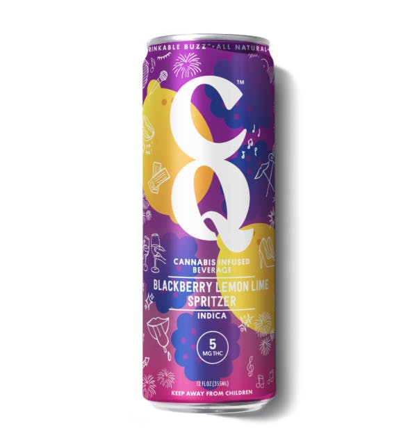 Buy CQ Blackberry Lemon Lime | 5mg Seltzer for Sale - Quincy