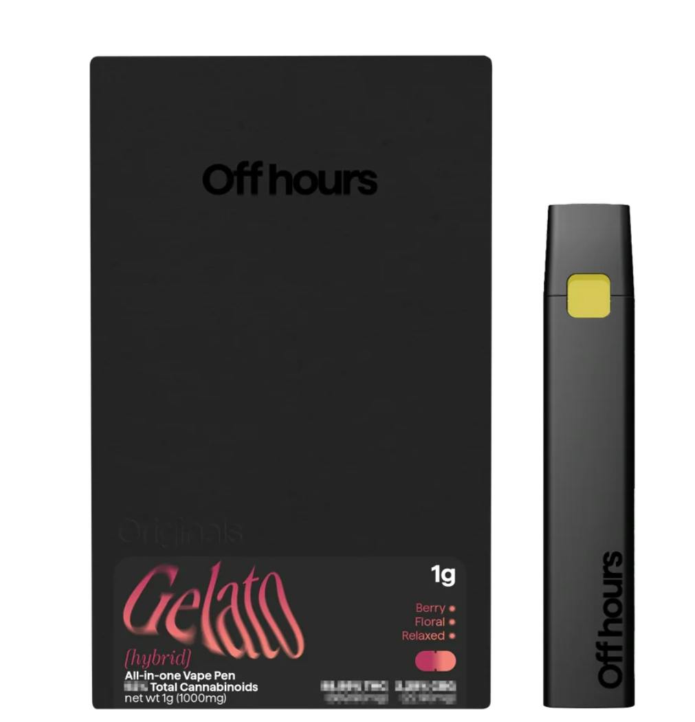 Off Hours AIO Vape | 1g | Gelato-1