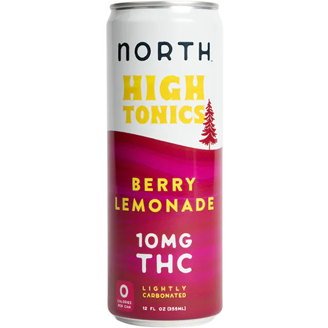 North High Tonics Seltzer Berry Lemonade 12oz/10mg (hybrid, drinks)