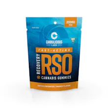 Cannalicious - 200mg RSO Recovery Gummies - Mango