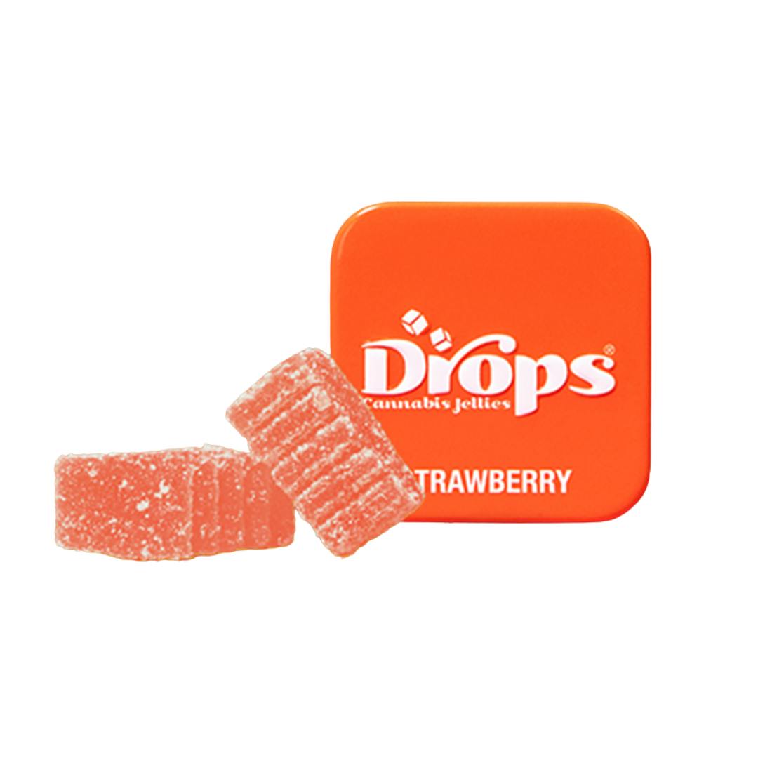 STRAWBERRY LIVE ROSIN GUMMIES 2-PACK (1 THC: 1 CBG: 2 THC-V)