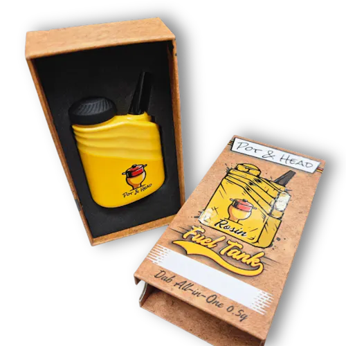 Pot & Head | Fuel Tank Dab AIO | Live Rosin | Gush Mintz | 0.5g | NugHub  Staten Island