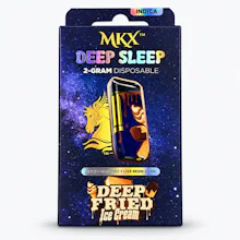 MKX - 2g Live Resin Disposable - Deep Fried Ice Cream (Deep Sleep) - DISPOSABLES by MKX Oil Co. at King of Budz