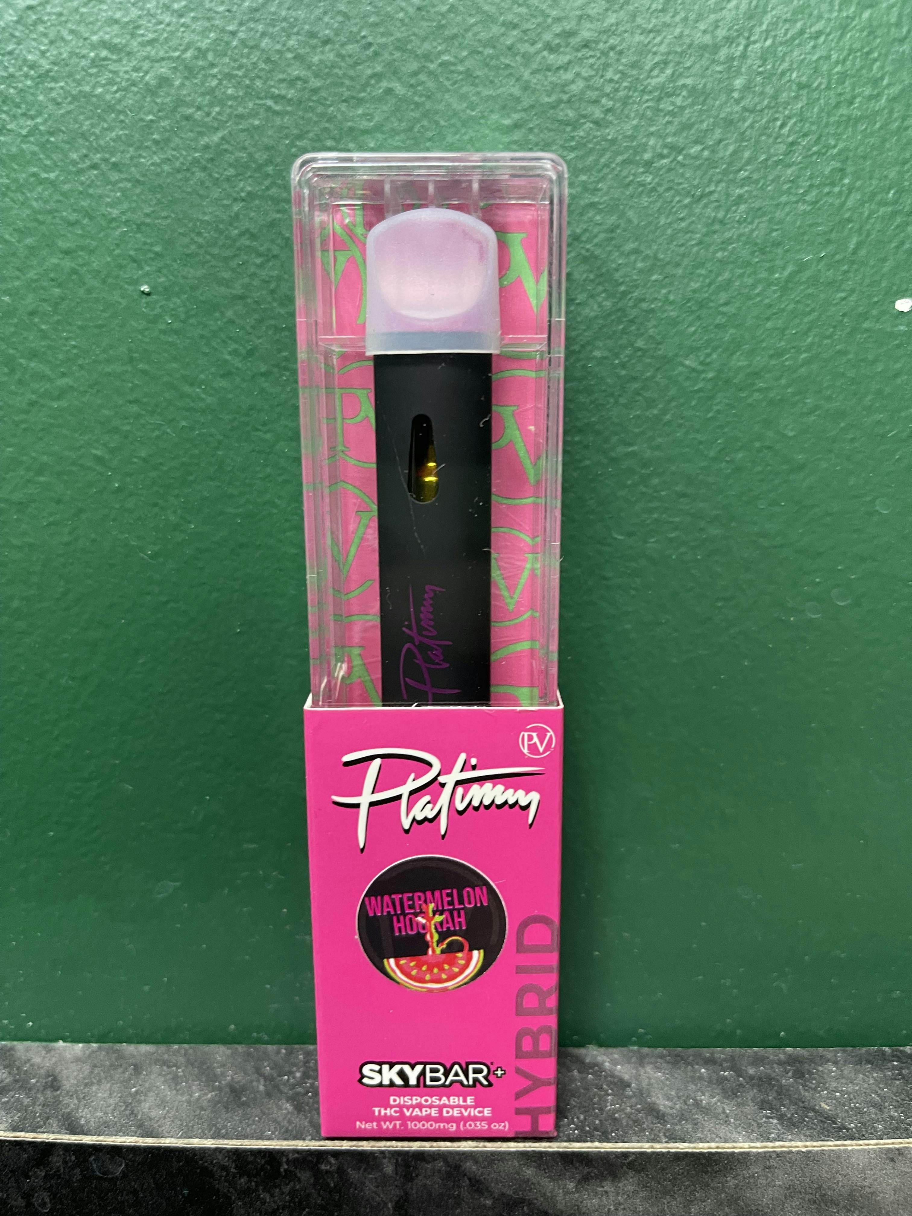 Product: PLATINUM VAPE | WATERMELON HOOKAH - DISPOSABLE HYBRID