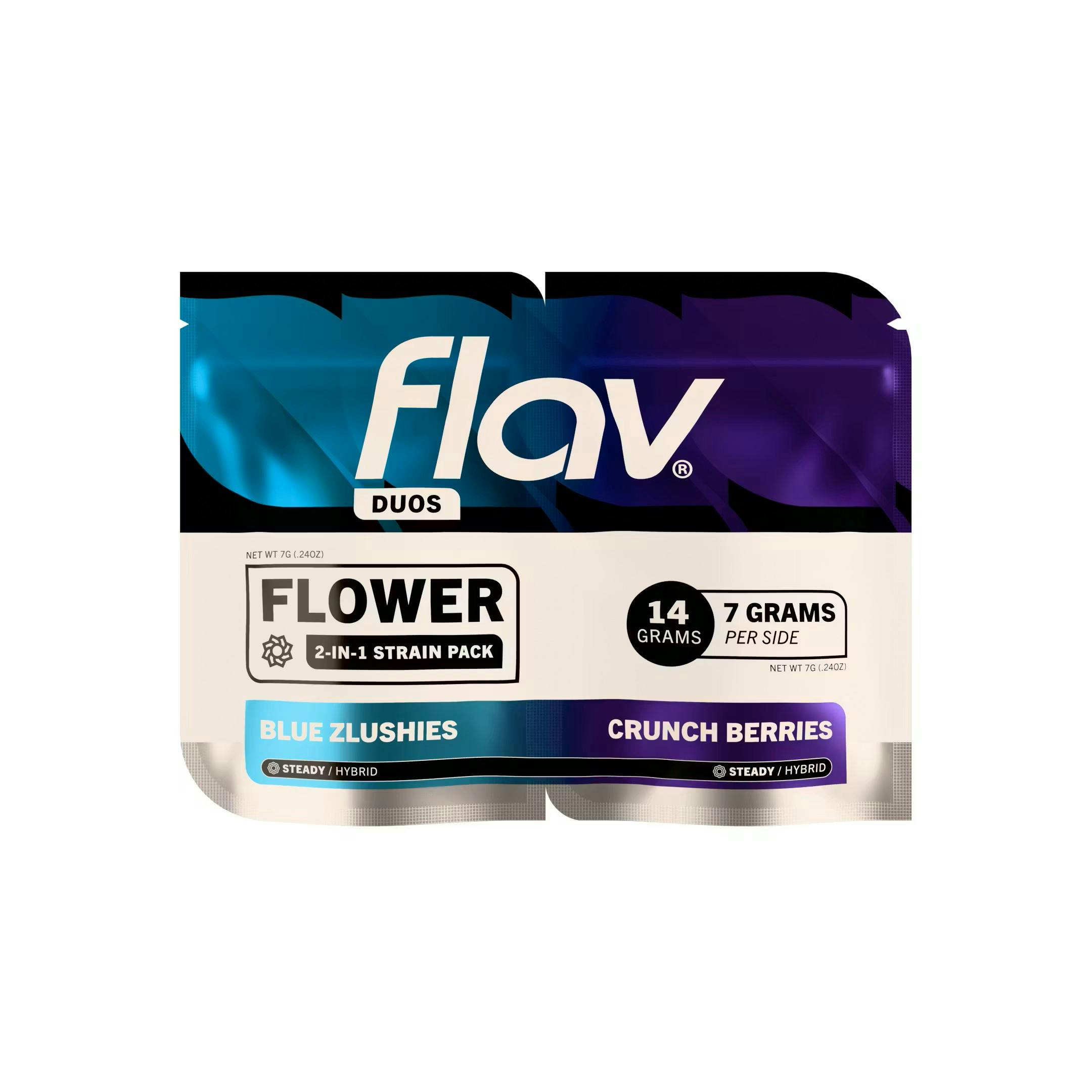 Flav Duo Flower - - Blue Zlushies (H) x Crunch Berries (H)