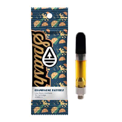 Product: Fresh Coast Extracts | Champagne Patties Live Resin Distillate Cartridge | 1g