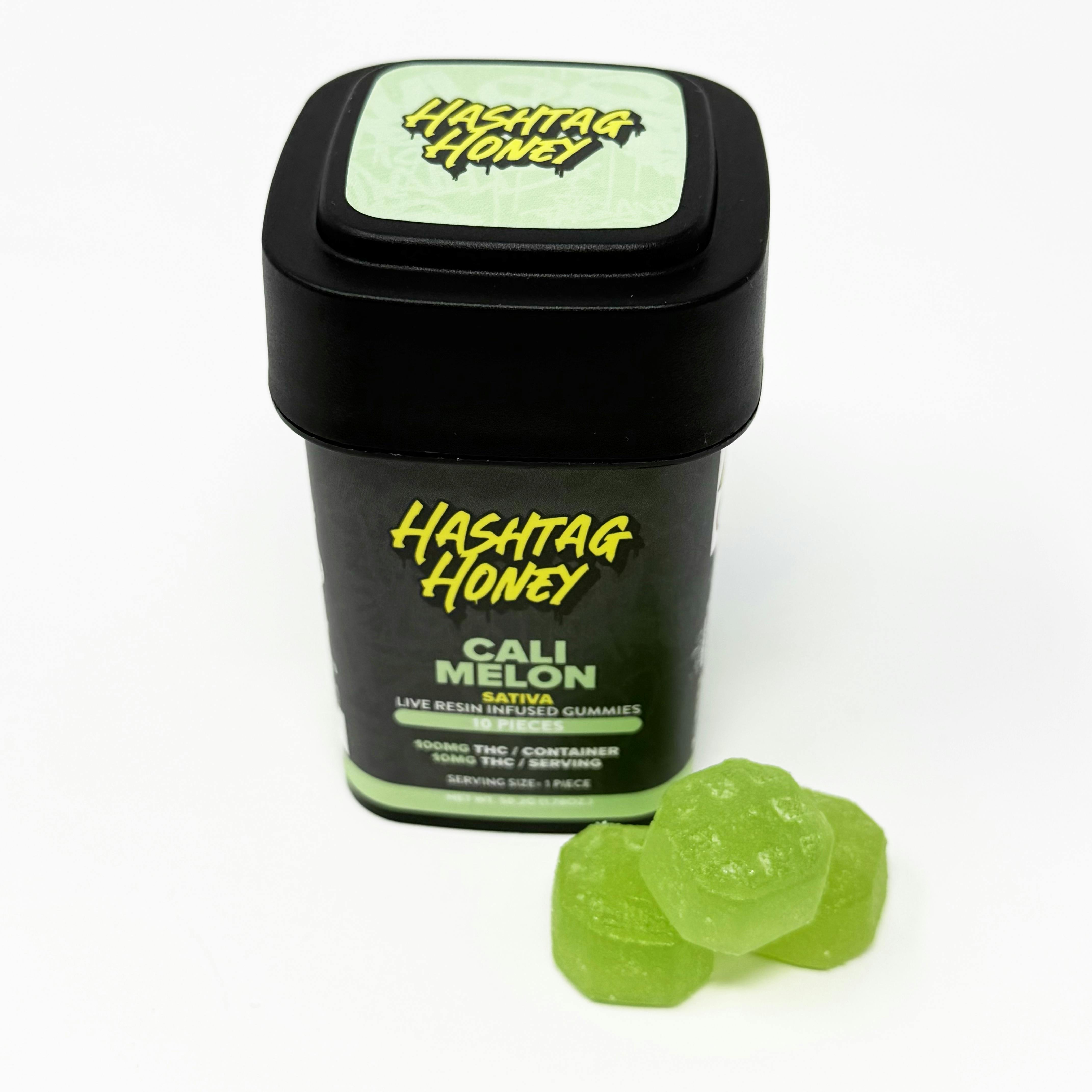 Hashtag Honey | Cali Melon | Live Resin | 100mg | 10ct