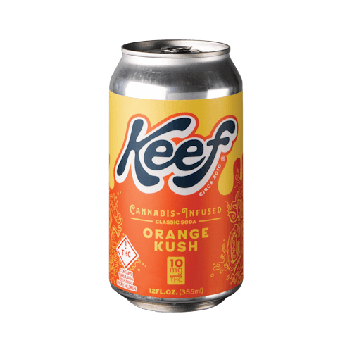  Keef Orange Kush Classic Soda Drink 10mg THC photo