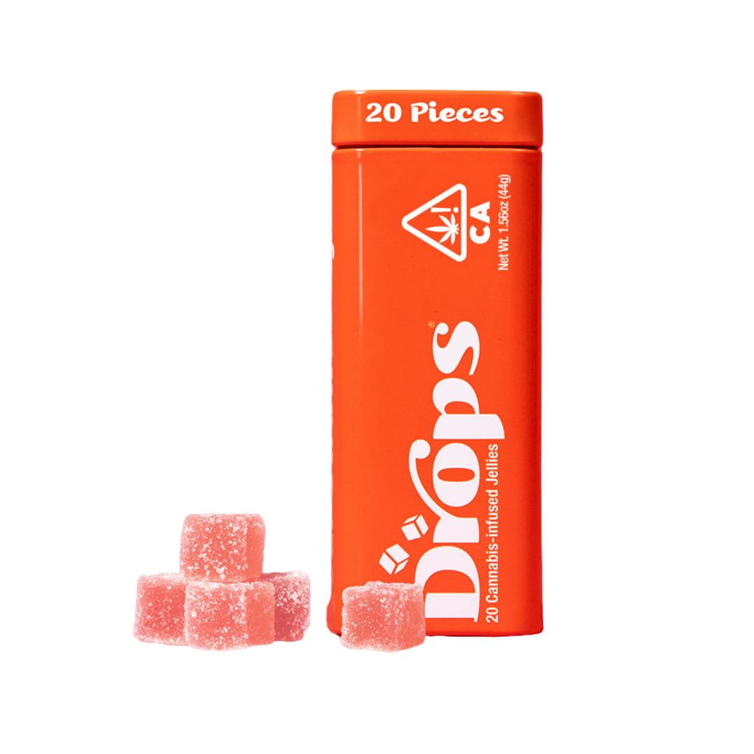 STRAWBERRY LIVE ROSIN GUMMIES 20-PACK  (1 THC: 1 CBG: 2 THC-V)
