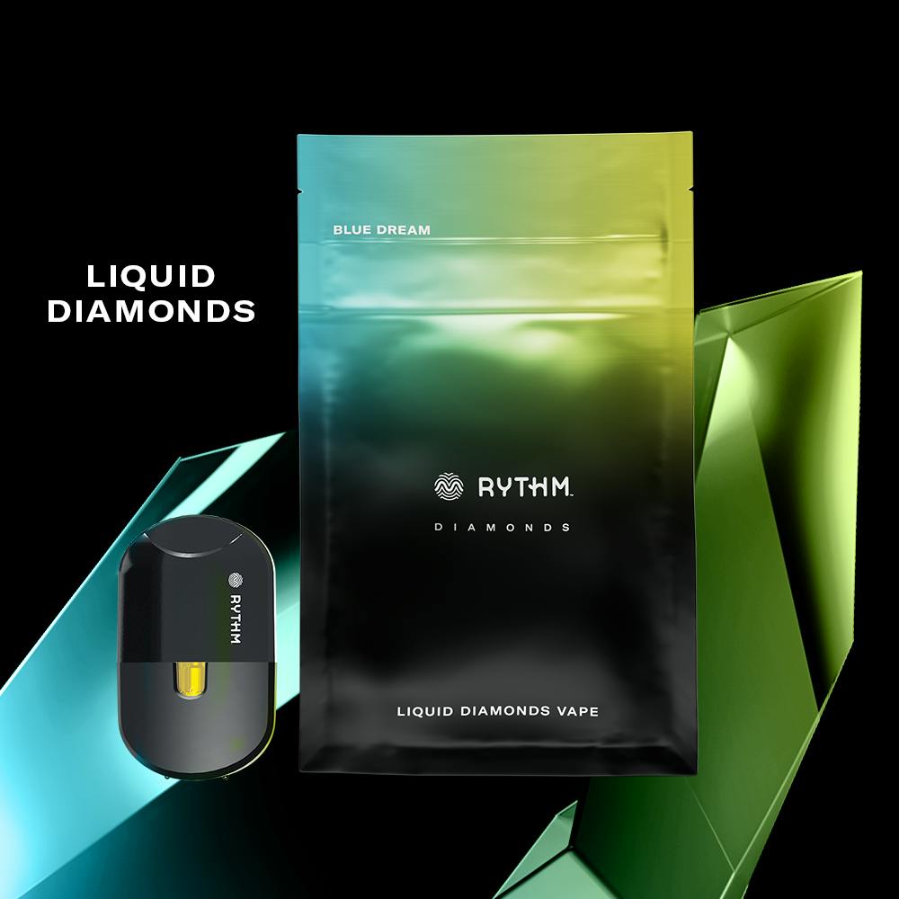 RYTHM 2G Blue Dream | Liquid Diamonds | Disposable - GreenRock